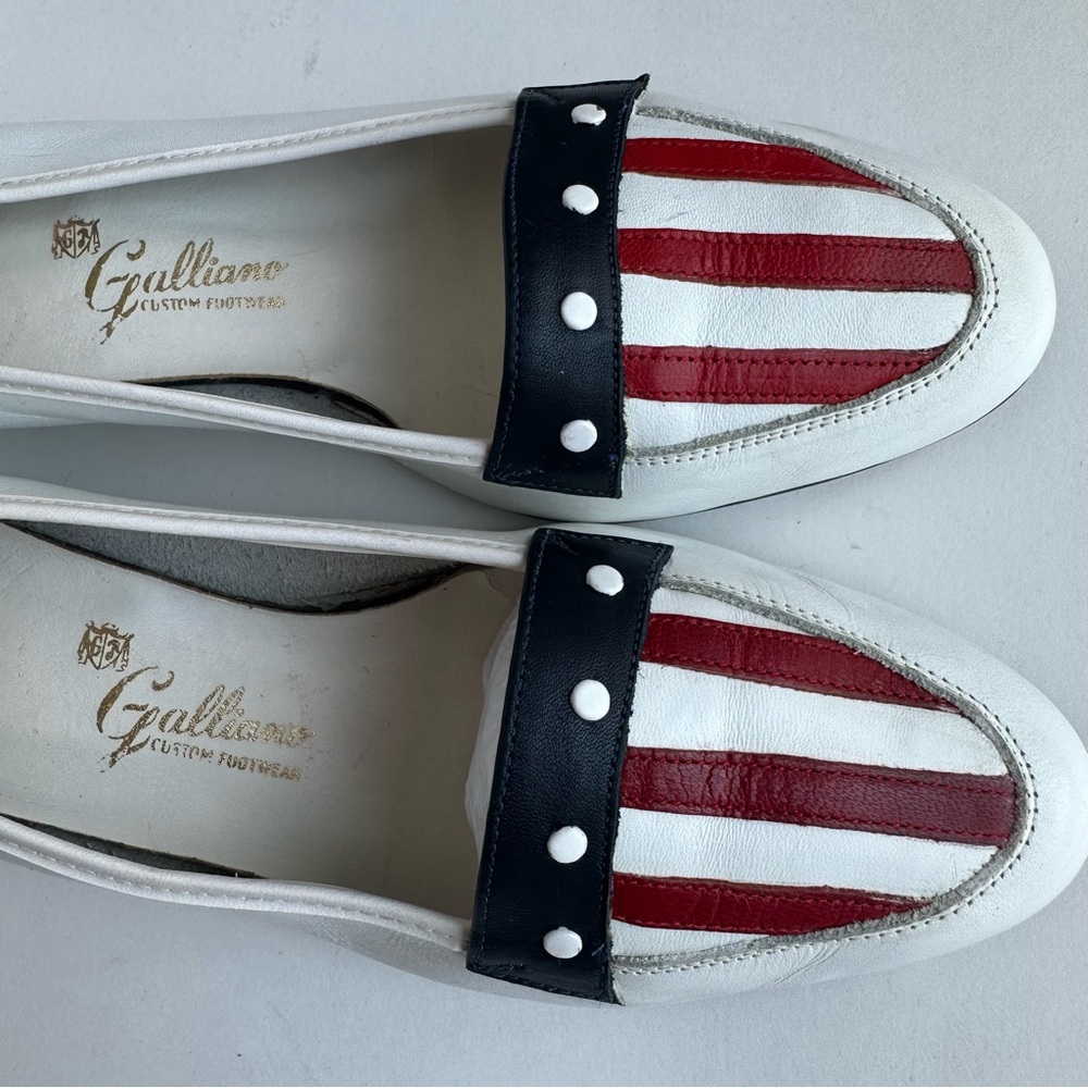Galliano Real Leather Shoes Size 6 1/2